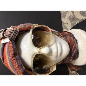 Vintage Oversized 1970's Translucent sunglasses